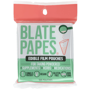 BLATE PAPES TASTELESS POUCHES (120 COUNT)